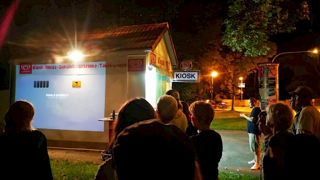 2023 Bollerwagenkino in Thalkirchen